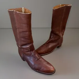 Vintage Made in the USA Frye 2598 Size 12 D Cowboy Boots Campus