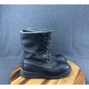 Vintage Men’s Military Boots 2-97 Insulated Black Leather Vibram Sole Size 9R