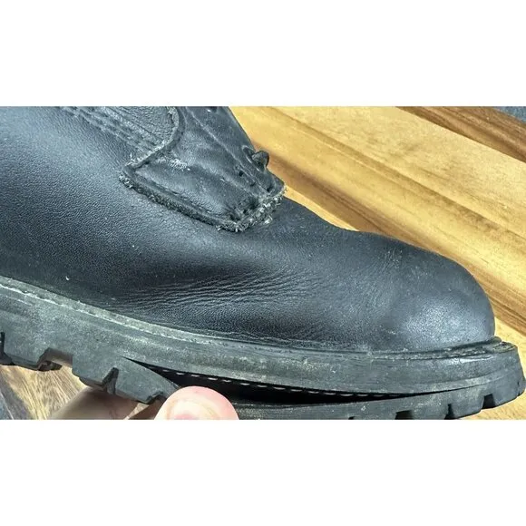 Vintage Men’s Military Boots 2-97 Insulated Black Leather Vibram Sole Size 9R
