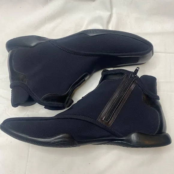 Vintage Prada 1530 Square Toe Black men size 9.5