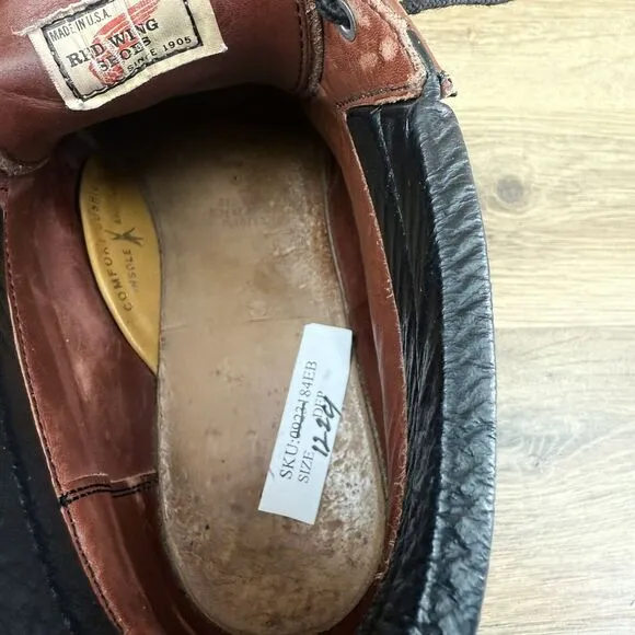 Vintage Red Wing Oxford Chukka Men's 8 Brown Leather Moc Toe Armortred