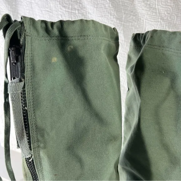 Vintage USAF N1B Mukluks Extreme Cold Weather Boots Made In USA Green Size Small