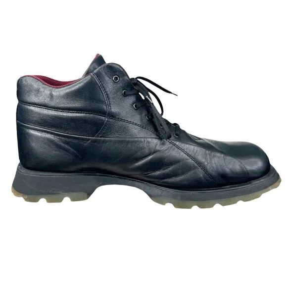 Vintage Y2K Bed Stu Men’s Black Leather Lace Up Chukka Boot Size 46 US 12