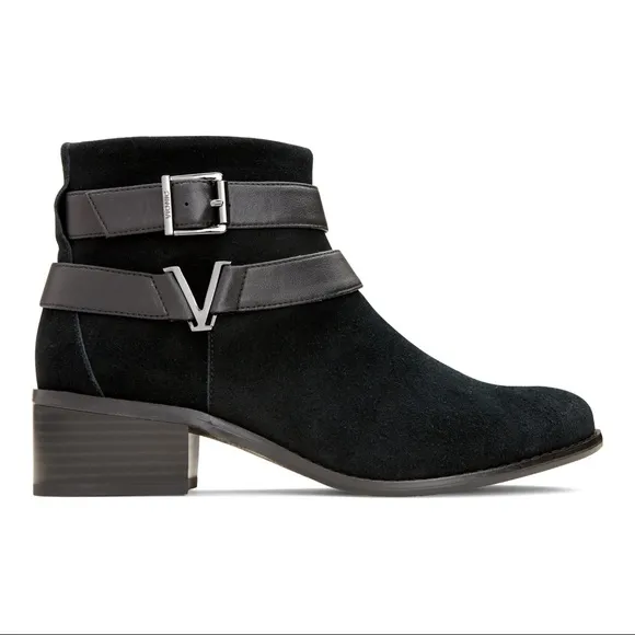 VIONIC HOPE MANA SUEDE LEATHER WEATHER RESISTANT ORTHOPEDIC ANKLE BOOTS NIB