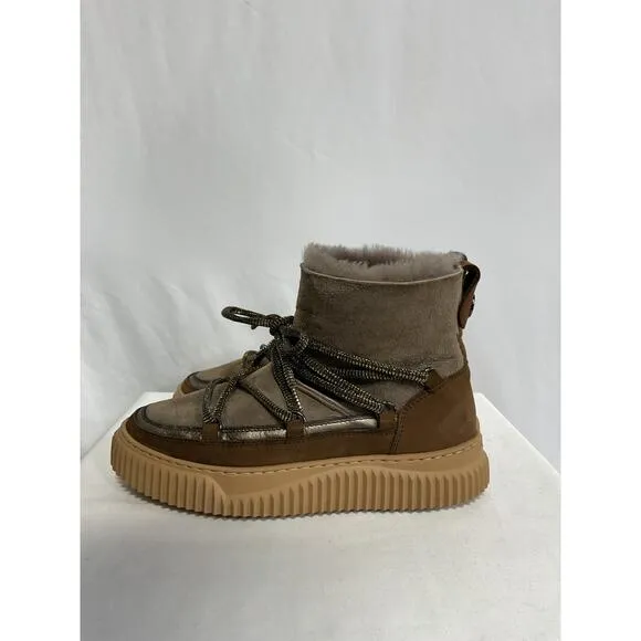 Voile Blanche 'Cortina' Tan Boots Size 7