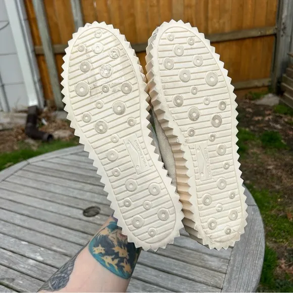 Voile Blanche Luna‎ Leather Fur Trim Sneaker Bootie Boots Size 40 / Size 8.5