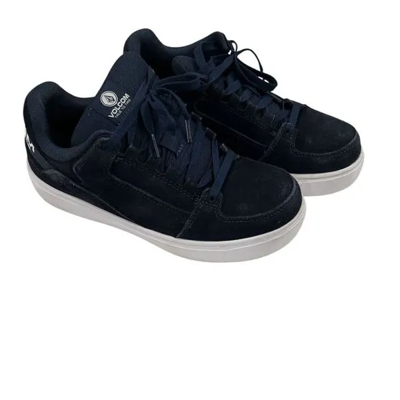 Volcom Z9928 Navy Suede Evolve High Top SD Comp Toe Men's Shoes Size 9 W