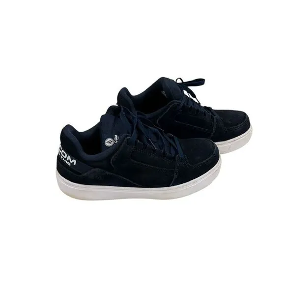 Volcom Z9928 Navy Suede Evolve High Top SD Comp Toe Men's Shoes Size 9 W