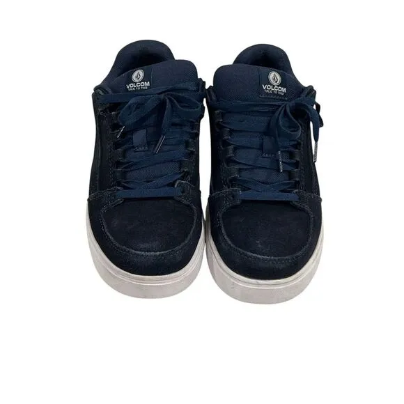 Volcom Z9928 Navy Suede Evolve High Top SD Comp Toe Men's Shoes Size 9 W