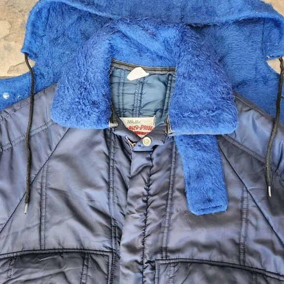 Vtg Blizzard Pruf by Walls One Piece Snowmobile Ski Suit‎ Small Outdoors Winter