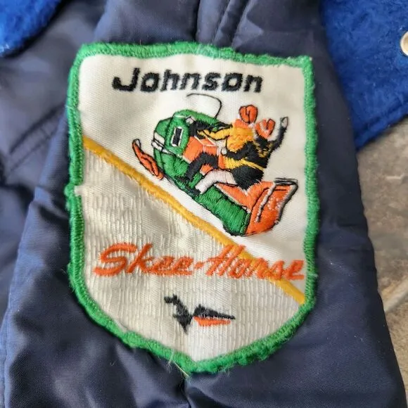 Vtg Blizzard Pruf by Walls One Piece Snowmobile Ski Suit‎ Small Outdoors Winter