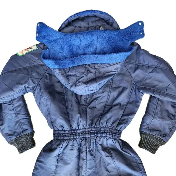 Vtg Blizzard Pruf by Walls One Piece Snowmobile Ski Suit‎ Small Outdoors Winter