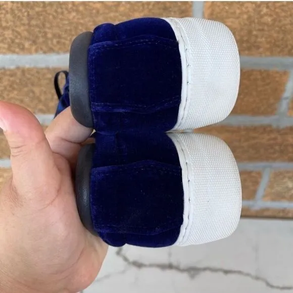 WANT Les Essentiels velvet sneakers sz 6