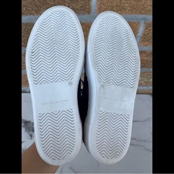 WANT Les Essentiels velvet sneakers sz 6