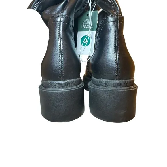 Wild Fable Everest Over the Knee Stretch Boots Women's Size 9 Black NEW