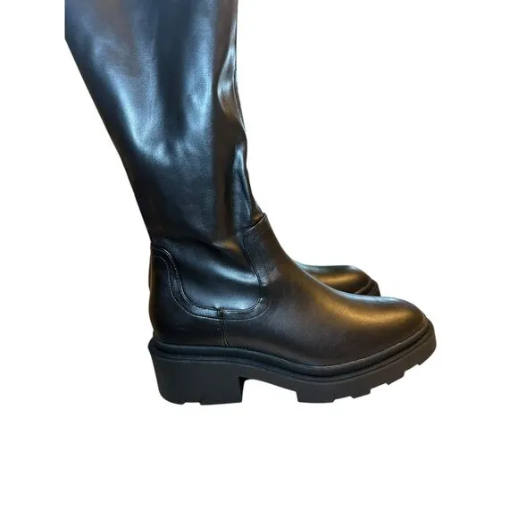 Wild Fable Everest Over the Knee Stretch Boots Women's Size 9 Black NEW