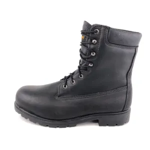Wolverine Black Leather Steel Toe Work Boots 11W