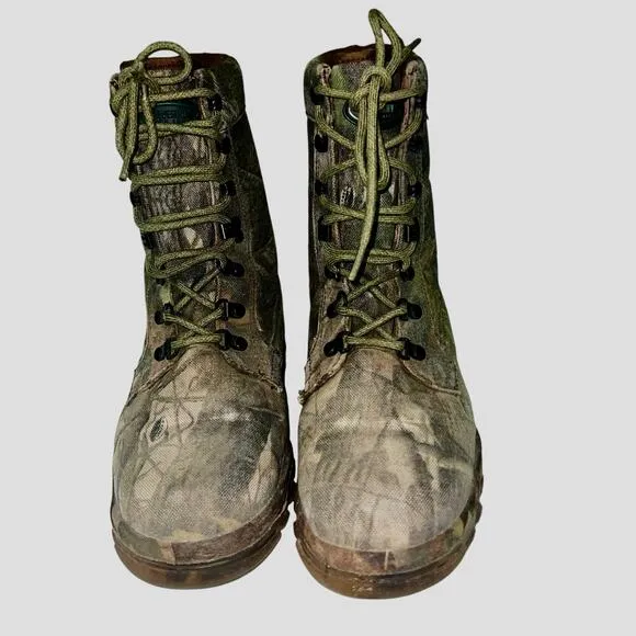 Wolverine Men's Camo Insulated Gore-Tex Hunting Boots Size 9M
