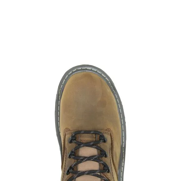 Wolverine Mens Raider DuraShocks Waterproof CarbonMax 6&quot; Brown Boots (NWT)