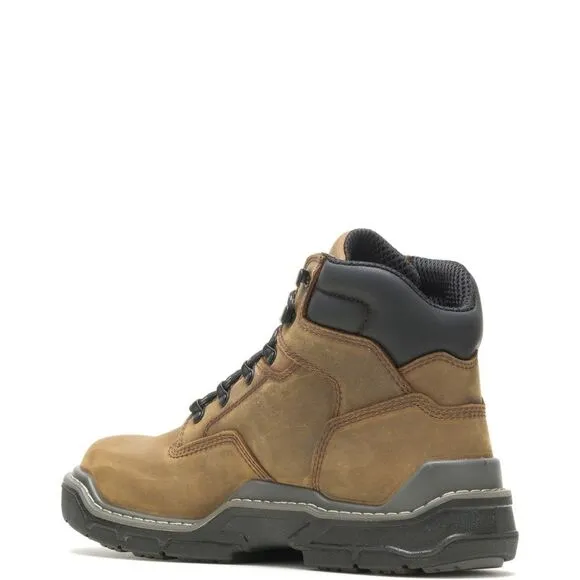 Wolverine Mens Raider DuraShocks Waterproof CarbonMax 6&quot; Brown Boots (NWT)