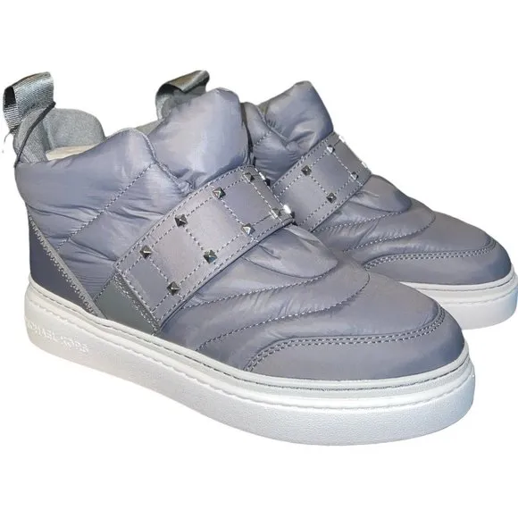 WOMEN BOOTS SIZE 7 MICHAEL MICHAEL KORS STIRLING MID In Grey