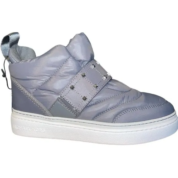 WOMEN BOOTS SIZE 7 MICHAEL MICHAEL KORS STIRLING MID In Grey