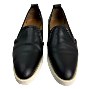 Women's Everlane Black The Leather Street Loafer Slip On Casual Creeper Shoes 8