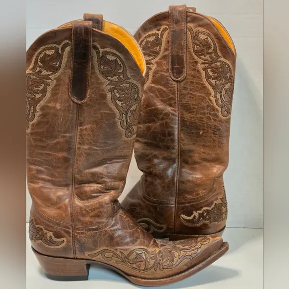 Women’s Old Gringo Cowboy Boots 6. RARE FIND Point toe GORGEOUS‼️WOW‼️