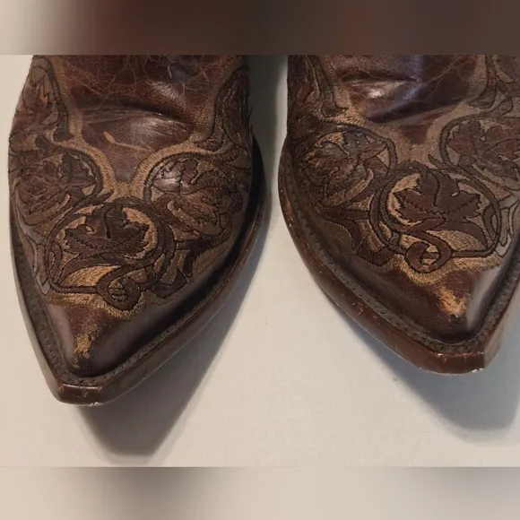Women’s Old Gringo Cowboy Boots 6. RARE FIND Point toe GORGEOUS‼️WOW‼️