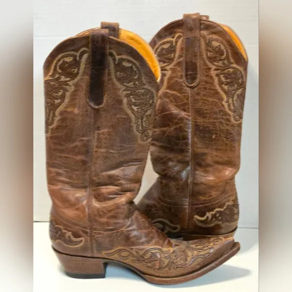 Women’s Old Gringo Cowboy Boots 6. RARE FIND Point toe GORGEOUS‼️WOW‼️