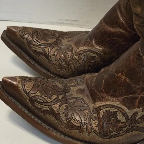 Women’s Old Gringo Cowboy Boots 6. RARE FIND Point toe GORGEOUS‼️WOW‼️
