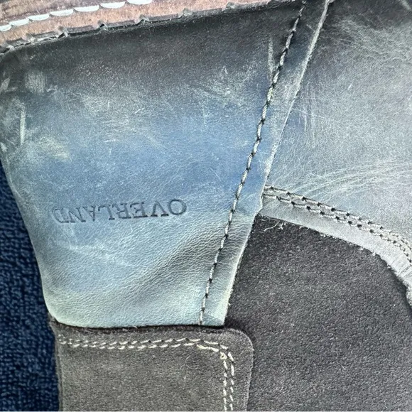 Women's Overland Hudson Sherpa Lined Leather Waterproof Riding Boots 10