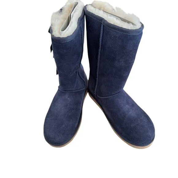 Women’s Size 8 Koolaburra by UGG Victoria Tall Blue Ugg Boots New
