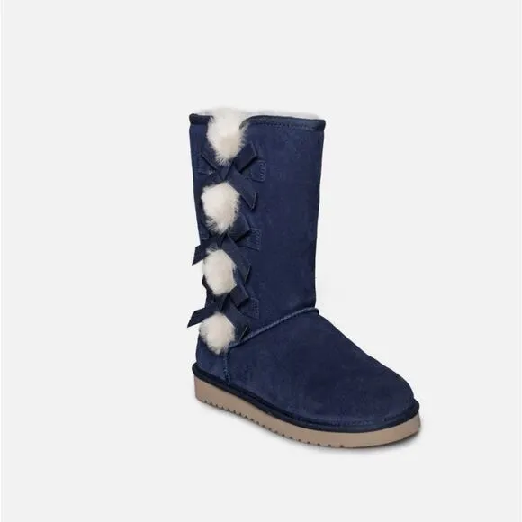 Women’s Size 8 Koolaburra by UGG Victoria Tall Blue Ugg Boots New