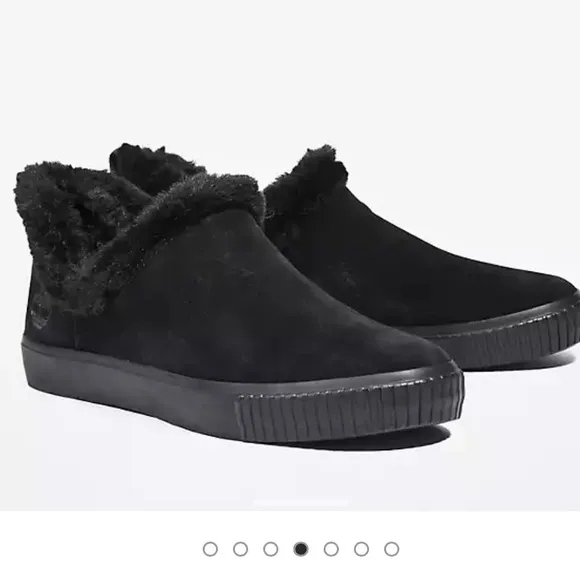 Women's Skyla Bay Warm Lined Slip-On Shoe in black Size 7