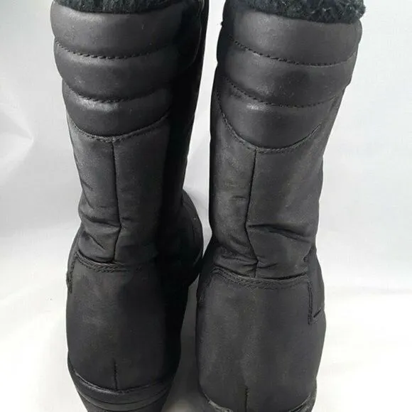 Womens Sporto Zip Front Winter Boots Size 8 1/2M‎ T