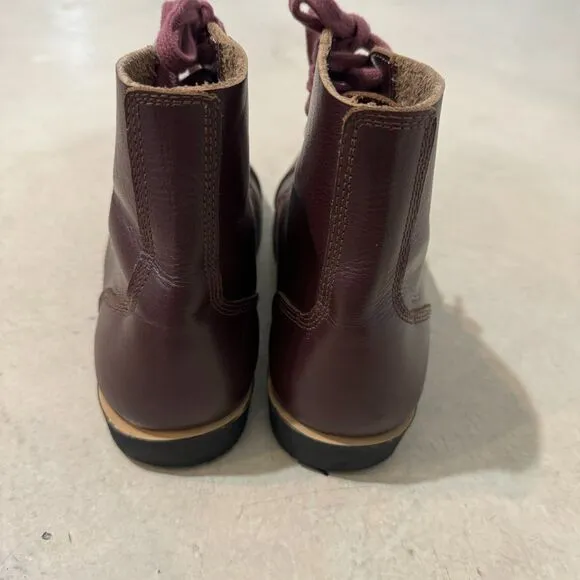 WW2 US Russet Leather Lace-Up Boots American Service Reproduction Men sz 11