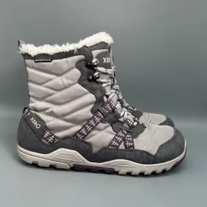 Xero Shoes Alpine Women's 9.5 Purple Lined Snow Boots Lace-Up Mid-Top Waterproof
