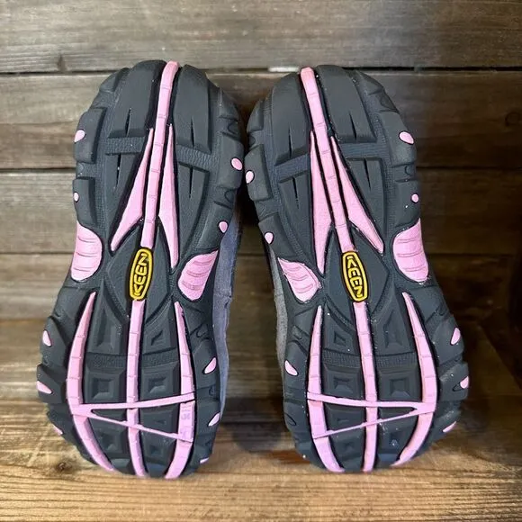 Youth KEEN Trezzo II Gray Waterproof Insulated Winter Snow Boots Size‎ 2 Y GUC