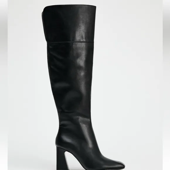 Zara women knee high BOOTS