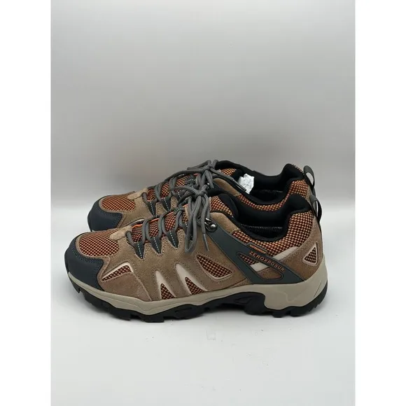 Zeroxposur Mens Colorado Leather Hiking Waterproof Shoes Size 9.5